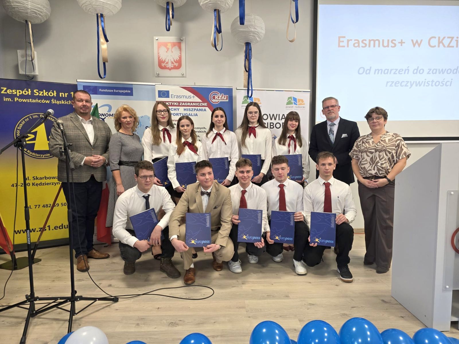 10 lat programu Erasmus+ w CKZiU nr 1 w Raciborzu — dekada doświadczeń, która zmienia przyszłość uczniów