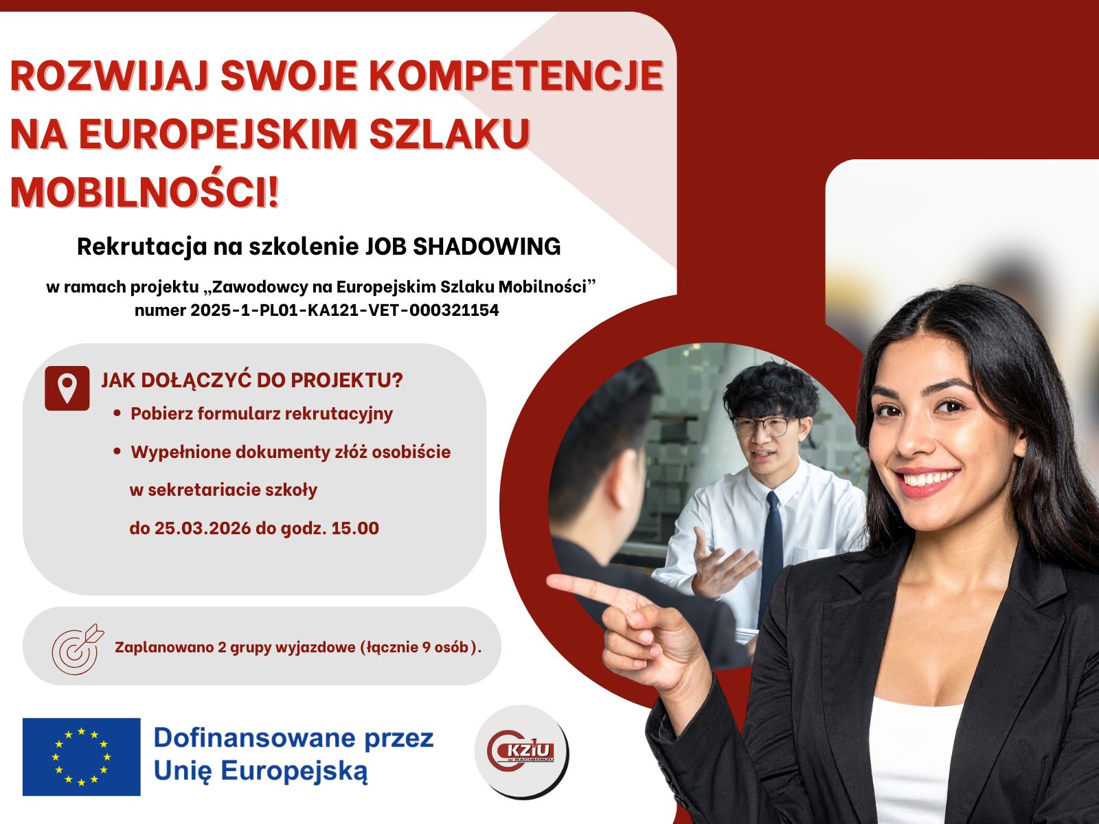Rekrutacja nauczycieli na job shadowing